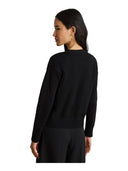 Lauren Ralph Lauren - Maglia in cotone pettinato con logo - 200979653003 - BLACK