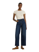 Lauren Ralph Lauren - Jeans Relaxed Straight a vita alta - 200B27712001 - Marina Wash