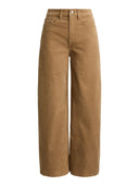 Lauren Ralph Lauren - Pantaloni a vita alta in velluto a coste - 200B34256004 - Lauren Camel