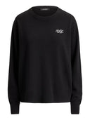 Lauren Ralph Lauren - Maglia a girocollo in cashmere ricamata - 200P03371500 - Lauren Camel