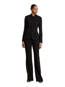 Lauren Ralph Lauren - Pantaloni dritti in crêpe stretch - 200P08857005 - BLACK