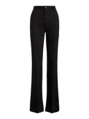 Lauren Ralph Lauren - Pantaloni dritti in crêpe stretch - 200P08857005 - BLACK