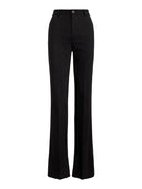 Lauren Ralph Lauren - Pantaloni dritti in crêpe stretch - 200P08857005 - BLACK