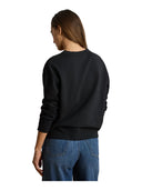 Lauren Ralph Lauren - Pullover in spugna con stemma ricamato - 200P13944001 - BLACK