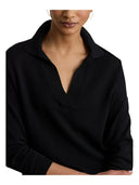 Lauren Ralph Lauren - Maglia polo in cotone e modal - 200P14056002 - BLACK