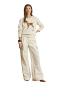 Lauren Ralph Lauren - Maglia polo in cotone e modal - 200P14120001 - Mascarpone Cream Multi