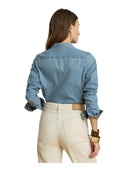 Lauren Ralph Lauren - Camicia in denim Classic-Fit - 200P14149001 - Alicia Wash