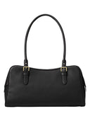 Lauren Ralph Lauren - Borsa Bauletto Marcy grande in pelle - 431P06068002 - BLACK