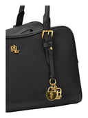 Lauren Ralph Lauren - Borsa Bauletto Marcy grande in pelle - 431P06068002 - BLACK