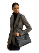 Lauren Ralph Lauren - Borsa Bauletto morbido Farrah medio in nappa - 431P11738002 - BLACK