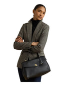 Lauren Ralph Lauren - Borsa Bauletto morbido Farrah medio in nappa - 431P11738002 - BLACK