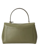 Lauren Ralph Lauren - Borsa Bauletto morbido Farrah medio in nappa - 431P11738005 - Chestnut Brown