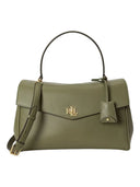 Lauren Ralph Lauren - Borsa Bauletto morbido Farrah medio in nappa - 431P11738005 - Chestnut Brown