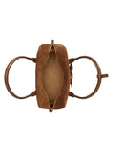 Lauren Ralph Lauren - Borsa Bauletto Marcy grande in camoscio - 431P11777001 - Light Tobacco/Light Tobacco