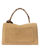 Lauren Ralph Lauren - Borsa Bauletto Farrah medio con foulard - 431P18402001 - Camel/Urban Bltng/Camel Multi