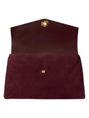 Lauren Ralph Lauren - Borsa Bauletto Farrah medio con foulard - 431P18402002 - Dk Grnt/Urban Bltng/Grnt Multi