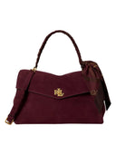 Lauren Ralph Lauren - Borsa Bauletto Farrah medio con foulard - 431P18402002 - Dk Grnt/Urban Bltng/Grnt Multi