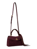 Lauren Ralph Lauren - Borsa Bauletto Farrah piccolo con foulard - 431P18421002 - Dk Grnt/Urban Bltng/Grnt Multi