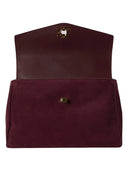 Lauren Ralph Lauren - Borsa Bauletto Farrah piccolo con foulard - 431P18421002 - Dk Grnt/Urban Bltng/Grnt Multi