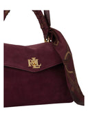Lauren Ralph Lauren - Borsa Bauletto Farrah piccolo con foulard - 431P18421002 - Dk Grnt/Urban Bltng/Grnt Multi