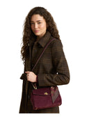 Lauren Ralph Lauren - Borsa Bauletto Farrah piccolo con foulard - 431P18421002 - Dk Grnt/Urban Bltng/Grnt Multi