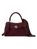 Lauren Ralph Lauren - Borsa Bauletto Farrah piccolo con foulard - 431P18421002 - Dk Grnt/Urban Bltng/Grnt Multi