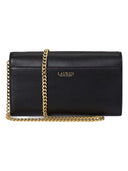 Lauren Ralph Lauren - Borsa a tracolla Adair II media in pelle - 432980206001 - BLACK