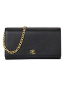 Lauren Ralph Lauren - Borsa a tracolla Adair II media in pelle - 432980206001 - BLACK