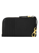 Lauren Ralph Lauren - Portacarte in pelle con cerniera a L - 432P10421002 - BLACK