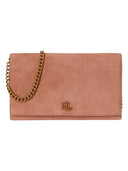 Lauren Ralph Lauren - Borsa a tracolla Adair II in camoscio - 432P15691003 - Botanic Green