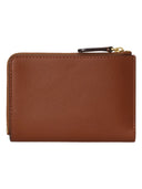 Lauren Ralph Lauren - Portafoglio bi-fold piccolo in pelle - 432P16735001 - Lauren Tan