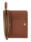 Lauren Ralph Lauren - Portafoglio bi-fold piccolo in pelle - 432P16735001 - Lauren Tan