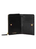 Lauren Ralph Lauren - Portafoglio bi-fold piccolo in pelle - 432P16735002 - BLACK