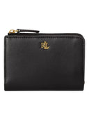 Lauren Ralph Lauren - Portafoglio bi-fold piccolo in pelle - 432P16735002 - BLACK
