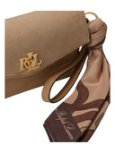 Lauren Ralph Lauren - Pochette con tracolla e foulard - 432P18554001 - Camel/Urban Bltng/Camel Multi