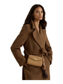 Lauren Ralph Lauren - Pochette con tracolla e foulard - 432P18554001 - Camel/Urban Bltng/Camel Multi