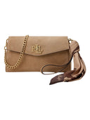 Lauren Ralph Lauren - Pochette con tracolla e foulard - 432P18554001 - Camel/Urban Bltng/Camel Multi