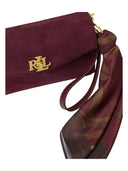 Lauren Ralph Lauren - Pochette con tracolla e foulard - 432P18554002 - Dk Grnt/Urban Bltng/Grnt Multi