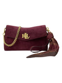 Lauren Ralph Lauren - Pochette con tracolla e foulard - 432P18554002 - Dk Grnt/Urban Bltng/Grnt Multi