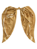 Lauren Ralph Lauren - Foulard in lana e seta stampa a cinture - 454P23561003 - Lauren Camel