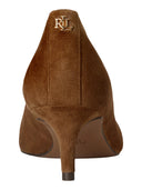 Lauren Ralph Lauren - Scarpe Décolleté Adrienne in camoscio - 802755524013 - Light Tobacco