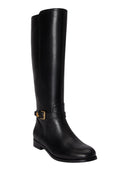 Lauren Ralph Lauren - Stivali alti Brooke II in vitello - 802974383004 - BLACK