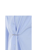 Twinset - Camicia M/L - 261te2010-00325 - Topazio Azzurro