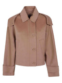 Twinset - Caban Con Cappuccio Staccabile - 262Tp2010-11272 - Tobacco Brown