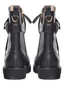 Coccinelle - Stivali Combat Boot Cow Leather - E4Vq9350101-001 - Noir