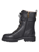 Coccinelle - Stivali Combat Boot Cow Leather - E4Vq9350101-001 - Noir