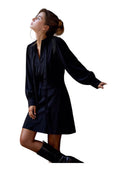 Twinset - Abito Corto Con Ricamo - 262Tt2460-00006 - Nero
