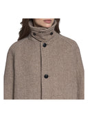 Sebago - Cappotto BINGHAM HERRINGBONE - 741262W-A04 - Beige/Lt Brown