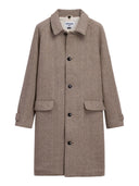 Sebago - Cappotto BINGHAM HERRINGBONE - 741262W-A04 - Beige/Lt Brown