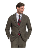 Sebago - Blazer Doppiopetto NEDDICK HERRINGBONE - 77123LW-A07 - Warm grey/dk grey